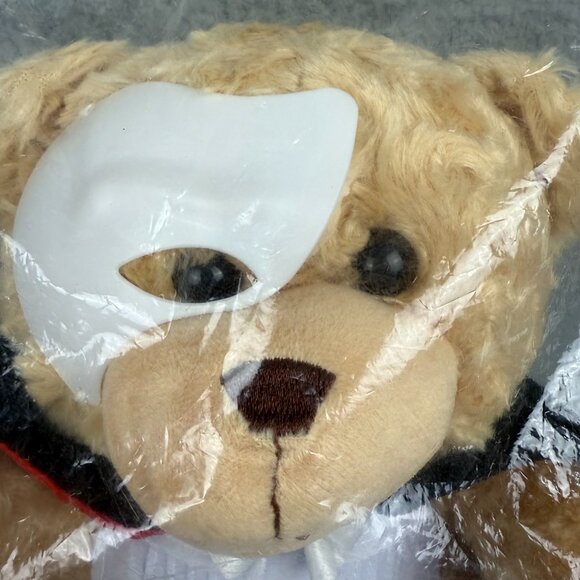 The Phantom Of The Opera Plush Teddy Bear 12" Vintage 1986 Rare Collectible NEW - Picture 10 of 12